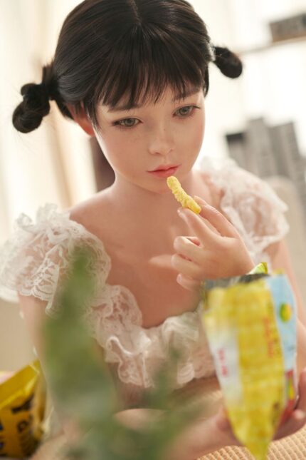 WaxDoll #06 ペギー 148cm ロリ フルシリコン製 ラブドール貧乳