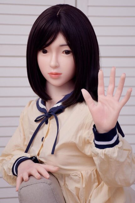 WaxDoll #G21 怜子 130cm 可愛い フルシリコン製 ラブドール貧乳